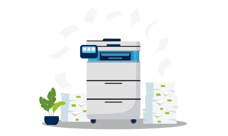 Hybridbrief Drucker Icon