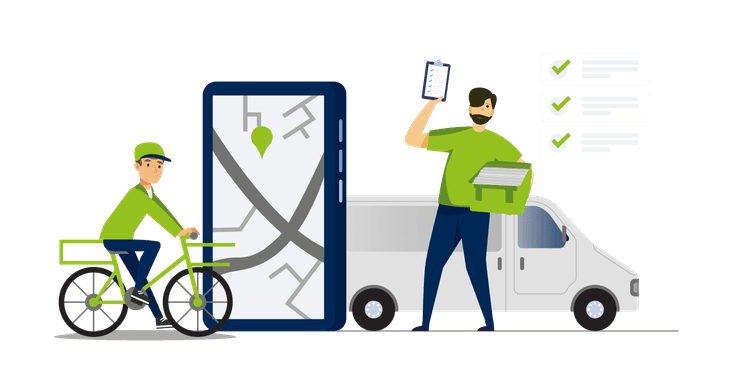 Postabholung durch die PIN AG